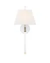 Crystorama 1-light Renee Sconce In White