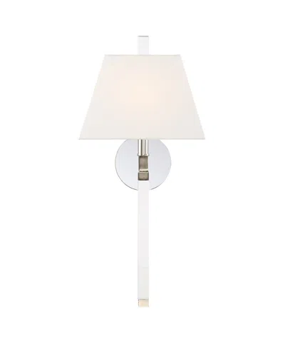 Crystorama 1-light Renee Sconce In White