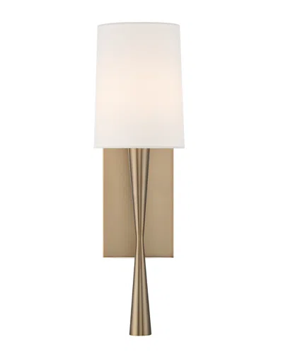 Crystorama 1-light Trenton Sconce In Brown