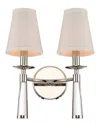 Crystorama 2-light Baxter Sconce