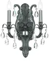Crystorama 2-light Dawson Sconce Hand Cut Crystal