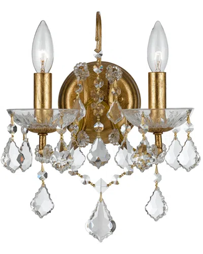 CRYSTORAMA CRYSTORAMA 2-LIGHT FILMORE SCONCE
