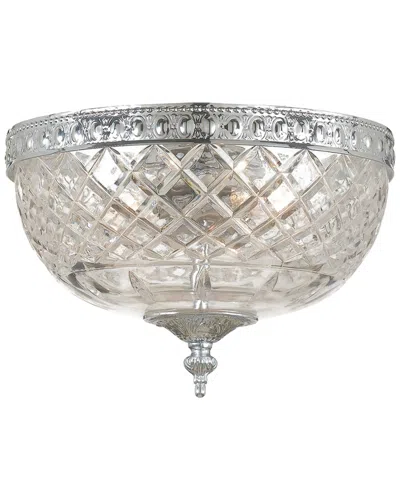 CRYSTORAMA CRYSTORAMA 2-LIGHT FLUSH MOUNT