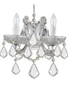 Crystorama 2-light Maria Theresa Sconce