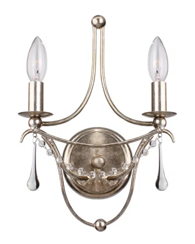 Crystorama 2-light Metro Sconce
