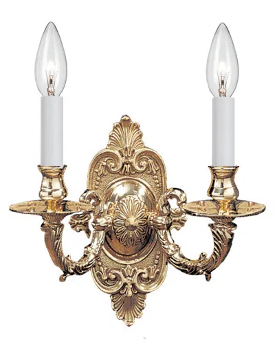 Crystorama 2-light Sconce
