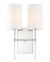 Crystorama Veronica 2-light Sconce