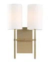 Crystorama 2-light Veronica Sconce