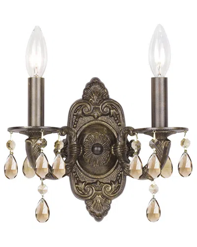 Crystorama 2-light Wall Sconce