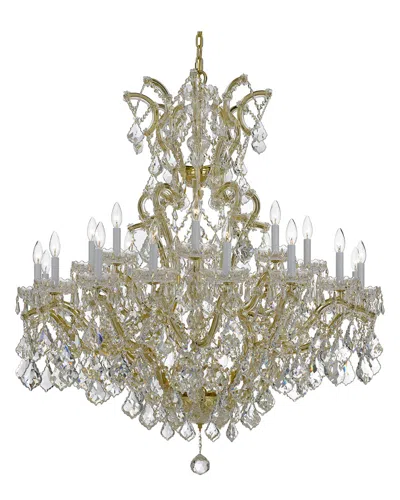 Crystorama 25-light Maria Theresa Chandelier In Animal Print