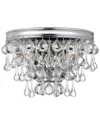 Crystorama 2-light Calypso Sconce In Gray