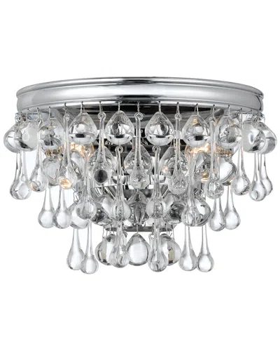 Crystorama 2-light Calypso Sconce In Gray
