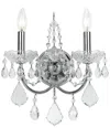 Crystorama 2-light Imperial Sconce In Gray
