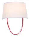 Crystorama 2-light Stella Sconce In White