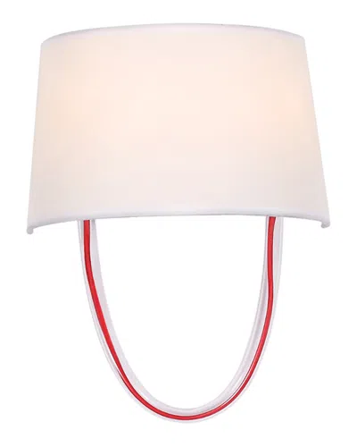 Crystorama 2-light Stella Sconce In White