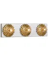 Crystorama 3-light Broche Bathroom Vanity