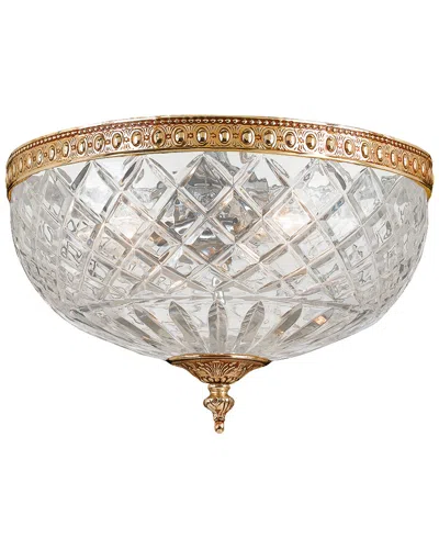 CRYSTORAMA CRYSTORAMA 3-LIGHT FLUSH MOUNT