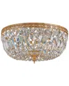 Crystorama 3-light Flush Mount Swarovski Spectra Crystal