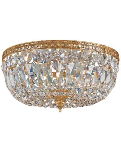Crystorama 3-light Flush Mount Swarovski Spectra Crystal