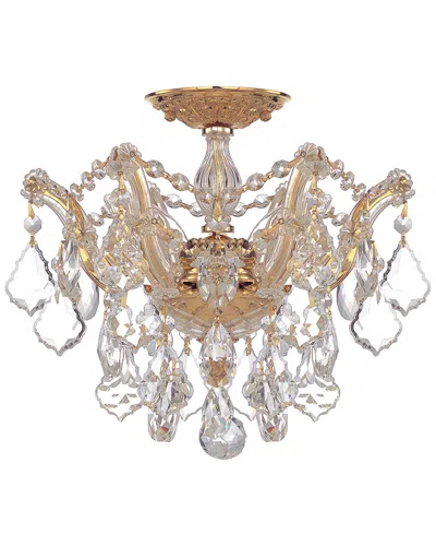 Crystorama 3-light Maria Theresa Flush Mount