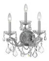 Crystorama 3-light Maria Theresa Sconce