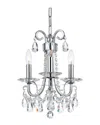 Crystorama 3-light Othello Mini Chandelier Hand Cut Crystal