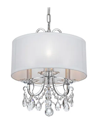 Crystorama 3-light Othello Mini Chandelier Swarovski Spectra Crystal