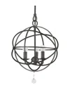 Crystorama 3-light Solaris Mini Chandelier