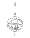 Crystorama 3-light Solaris Mini Chandelier