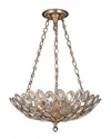 Crystorama 3-light Sterling Chandelier