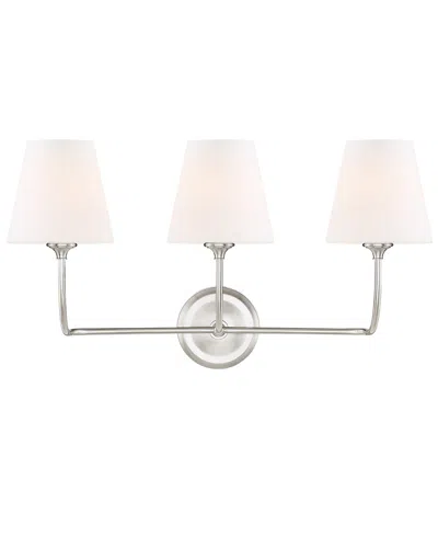 Crystorama 3-light Sylvan Bathroom Vanity