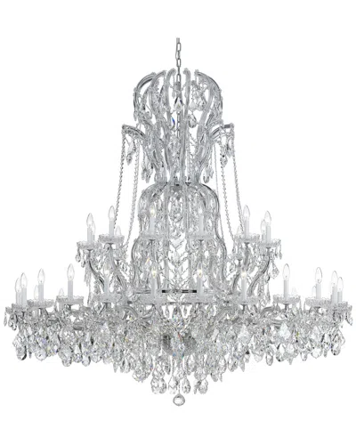 Crystorama 37-light Maria Theresa Chandelier In Transparent
