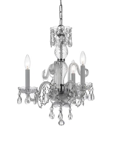 Crystorama 3-light  Traditional Crystal Mini Chandelier