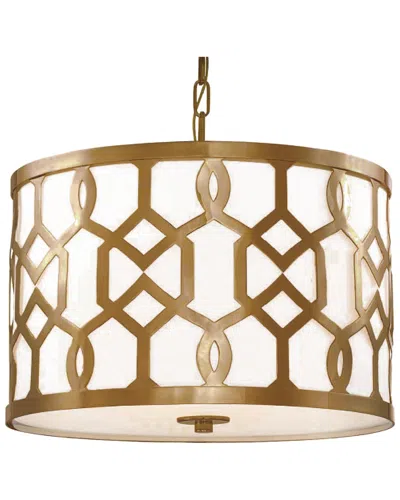 Crystorama 3-light Jennings Chandelier In Gold