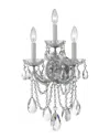 Crystorama 3-light Maria Theresa Sconce In Gray