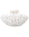 Crystorama 4-light Broche Flush Mount