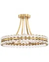Crystorama 4-light Clover Flush Mount