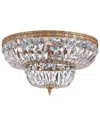 Crystorama 4-light Flush Mount Swarovski Spectra Crystal