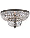 Crystorama 4-light Flush Mount Swarovski Strass Crystal