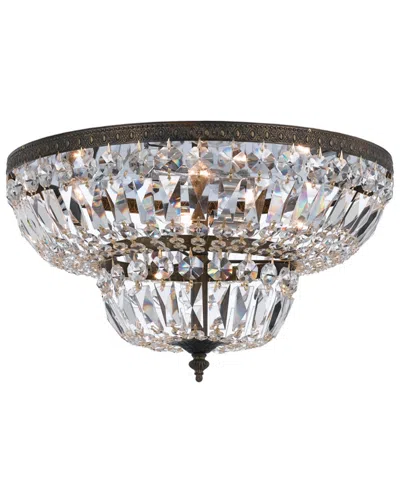 Crystorama 4-light Flush Mount Swarovski Strass Crystal