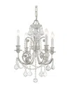 Crystorama 4-light Regis Mini Chandelier Swarovski Strass Crystal