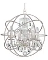 Crystorama 4-light Solaris Mini Chandelier Hand Cut Crystal