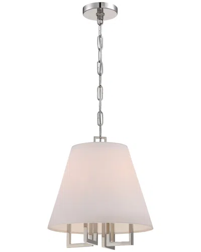 Crystorama 4-light Libby Langdon For Westwood Pendent In Neutral