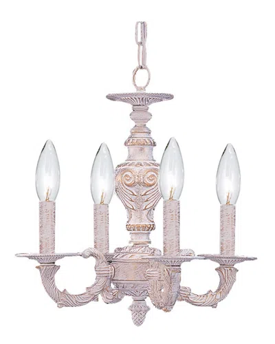 Crystorama 4-light Paris Market Mini Chandelier In Neutral