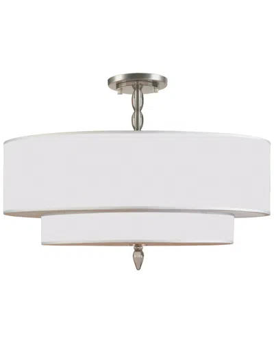 CRYSTORAMA CRYSTORAMA 5-LIGHT LUXO SEMI FLUSH