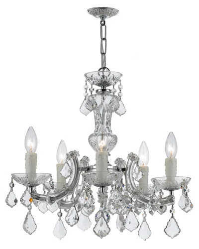 Crystorama 5-light Maria Theresa Chandelier With Swarovski Crystals