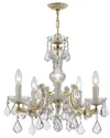Crystorama 5-light Maria Theresa Chandelier With Swarovski Crystals