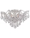 Crystorama 5-light Maria Theresa Flush Mount