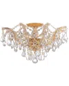 Crystorama 5-light Maria Theresa Flush Mount