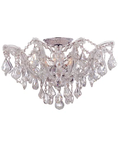 Crystorama 5-light Maria Theresa Flush Mount
